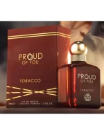 Apa de Parfum Proud of You Tobacco by Fragrance World, Barbati, 100 ml