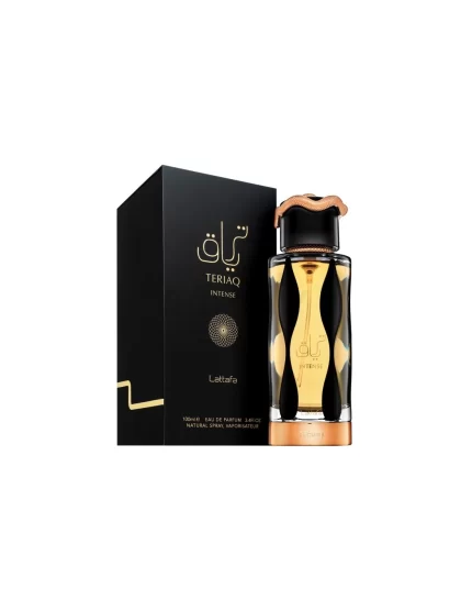 Apa de parfum, Lattafa Teriaq Intense, unisex, 100 ml