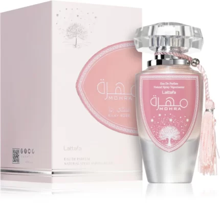 Apa de Parfum Lattafa, Mohra Silky Rose, Femei, 100 ml