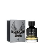 Apa de Parfum Fragrance World Invicto Intense, de Barbati, 100 ml
