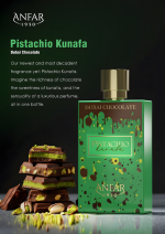 Extract de Parfum Anfar 1950 Pistachio Kunafa Dubai Chocolate, Unisex, 80 ml - imagine 4