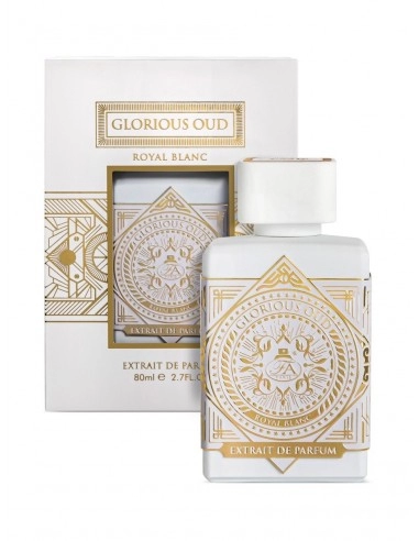 Extract de Parfum Fragrance World Glorious Oud Royal Blanc, Unisex, 80 ml