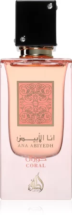 Apa de Parfum Lattafa, ANA ABIYEDH CORAL, Femei, 60 ml - imagine 2