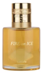 Apa de Parfum Lattafa Fire on Ice, Unisex, 110 ml - imagine 3